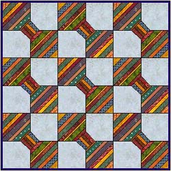 bow tie string quilt